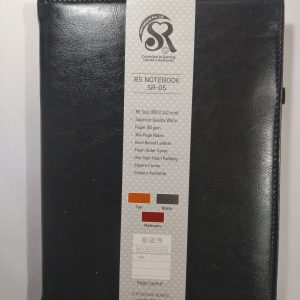 Hard Leather Bound Diary - Large